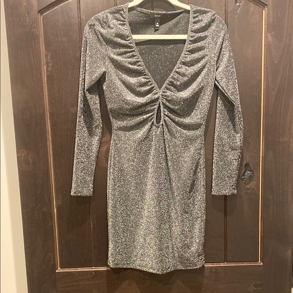 Elegant Silver Dress